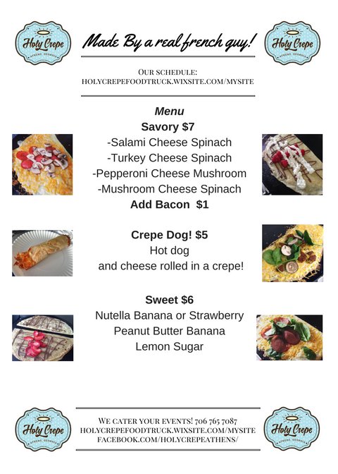 holycrepeGA's tweet photo. Today we are at One @onepressplace 11:30-2pm!
See you soon :) https://t.co/PnQ6BChCqK