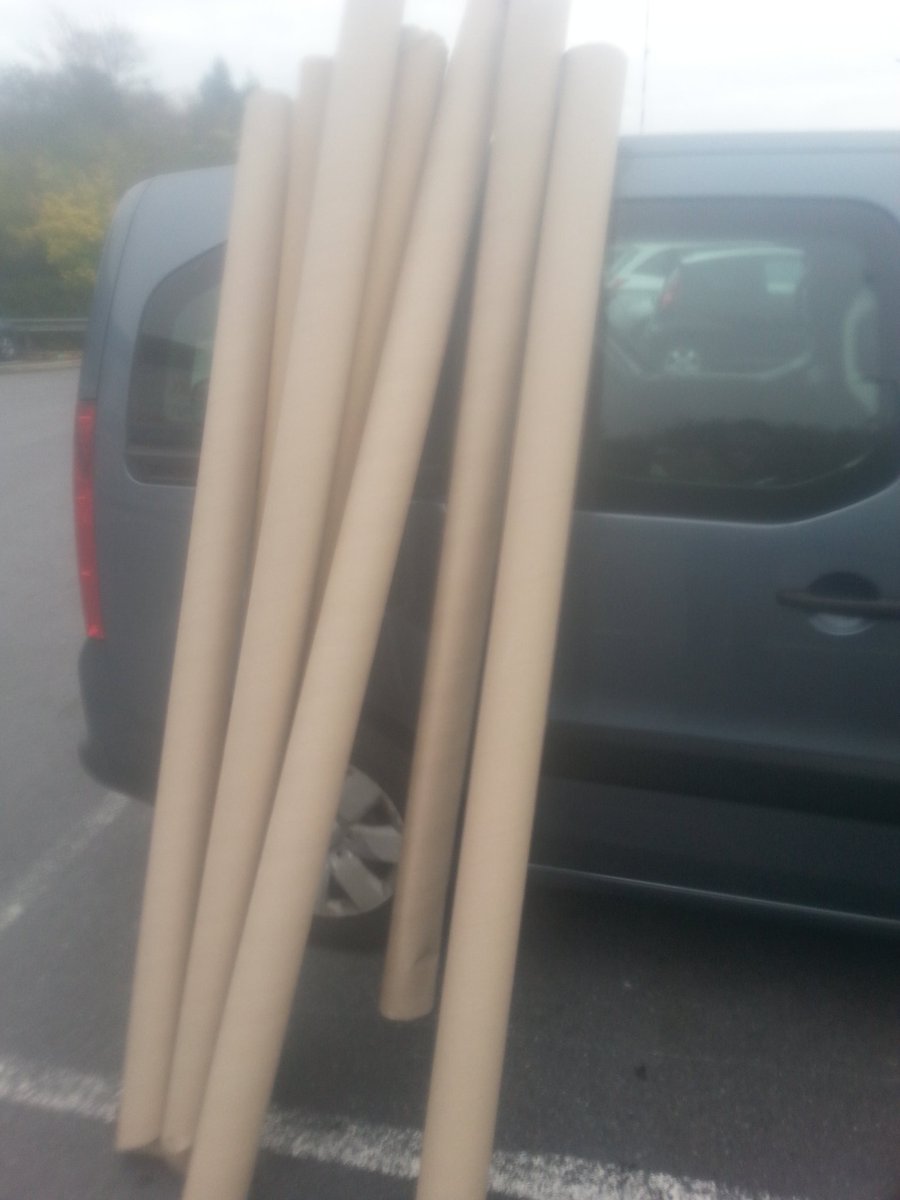 Justt picked these up from Carpetright, What will our dads and kids will make these into, on Saturday? <a href="/Torbay_Hour/">#TorbayHour</a>