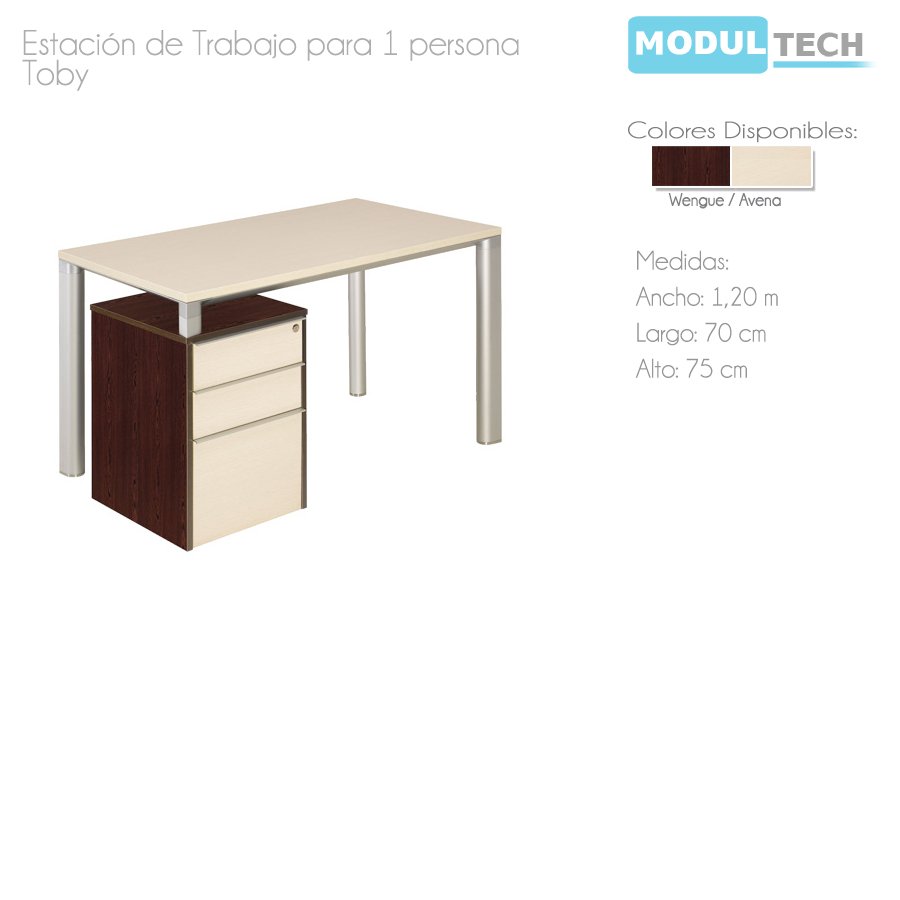 ModulTech's tweet image. Linea de Escritorios Toby disponible en sus 3 versiones. Para mayor información comunicate con nosotros a través del número (0241)6173780