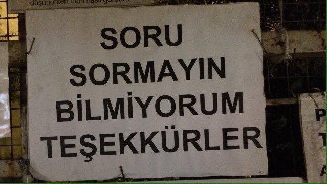 Kendi dersinin yazılısında gözetmen olan hocalar :/