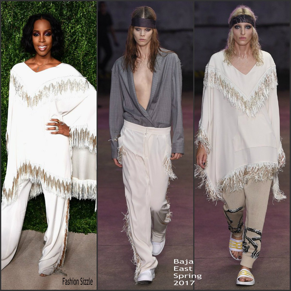 fashionsizzle1's tweet photo. #KellyRowland In #BajaEast At  #CFDA16  #Vogue #FashionFund  #Awards https://t.co/PSct6bjfQI
#fashion  @CFDA  @voguemagazine https://t.co/lcFcKoXduv