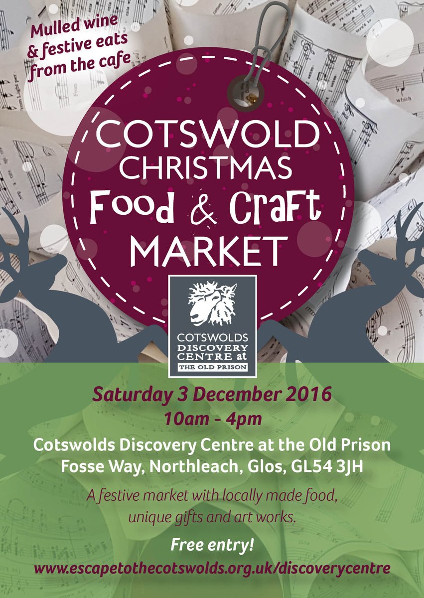 Cotswoldiscover's tweet photo. Book your stall now at the #Cotswolds Christmas Food &amp; Craft Market in #Northleach Stalls £25 https://t.co/FOcezhtWEa https://t.co/pr4l8EqevX