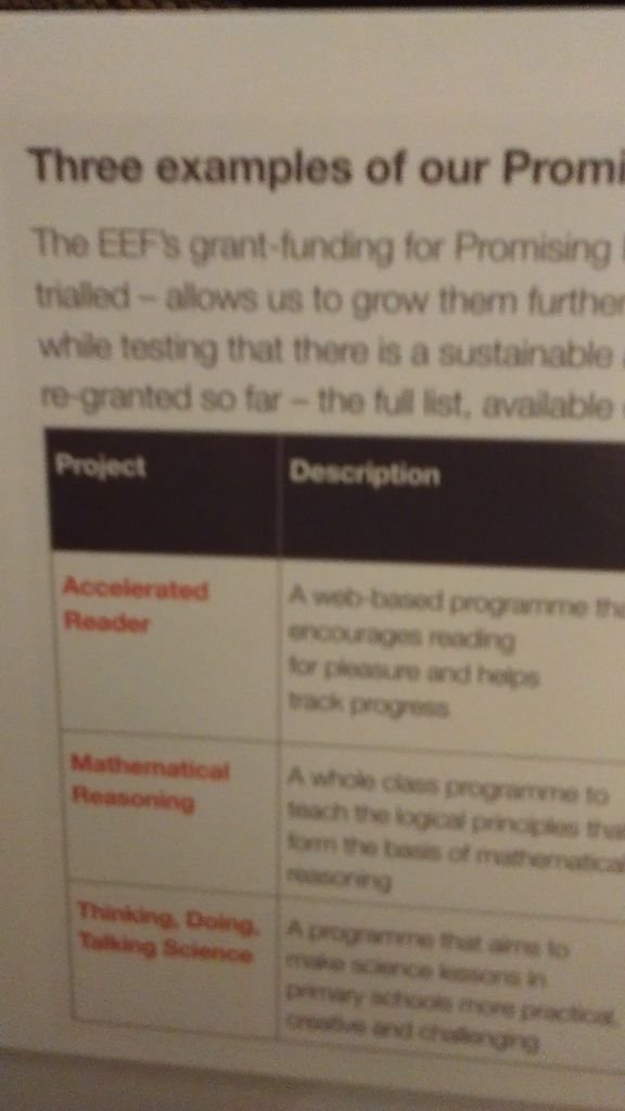 scienceoxford's tweet photo. Thinking Doing Talking Sci listed in @EducEndowFoundn 5th b'day brochure as promising project @brookes_edu #TDTS2016 https://t.co/nrBZVkdFqn