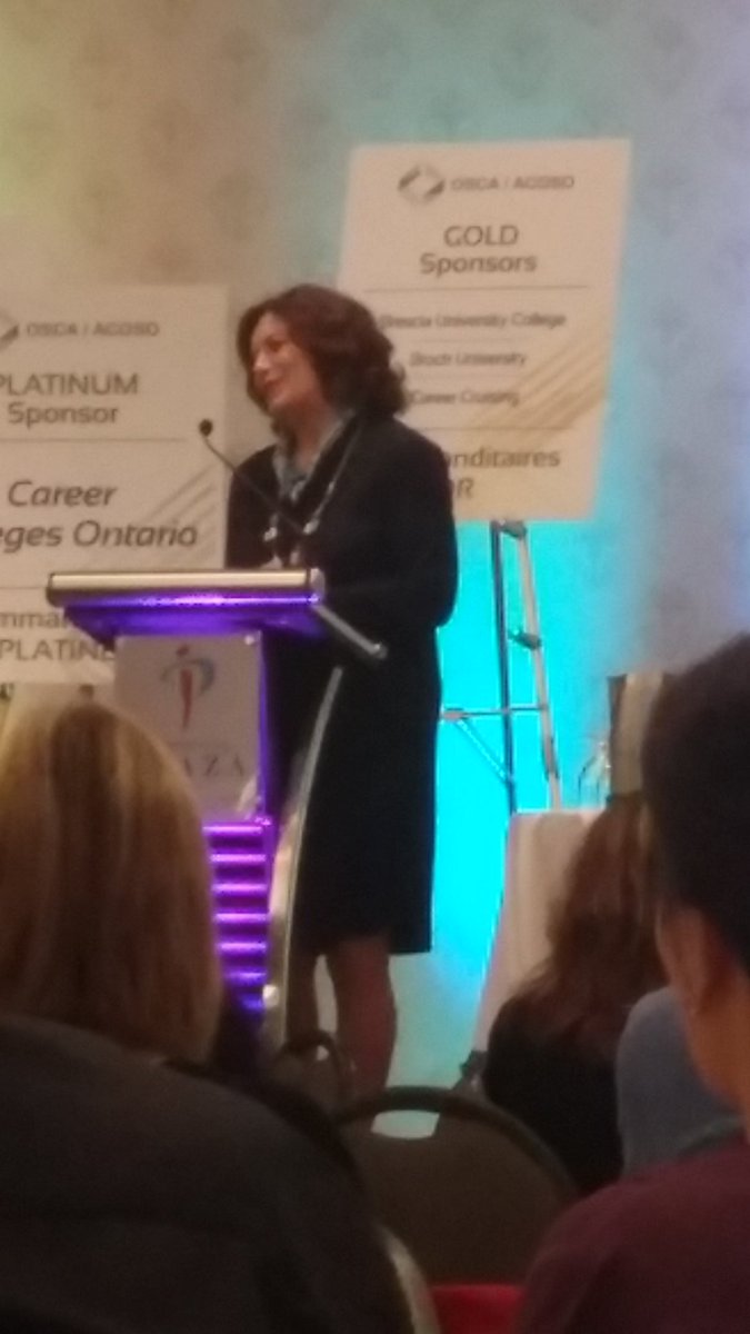 Une belle occasion #osca16 d'entendre une présentation par Margaret Trudeau!