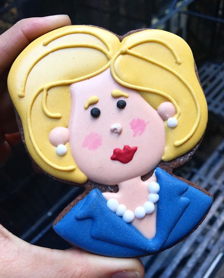 It's #ElectionDay and your vote counts. Do what you gotta do, and afterwards, celebrate with a cookie. #ImWithHer #MyVote2016