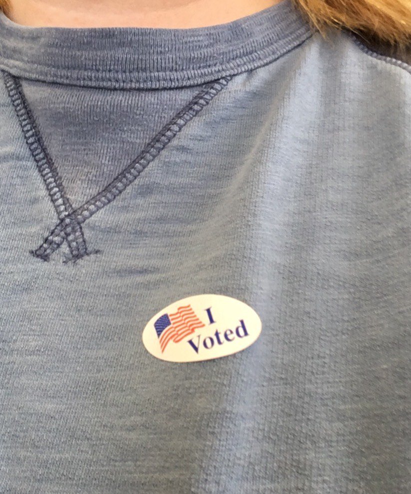 jennecat's tweet photo. Civic duty done. https://t.co/CdNIsrNjSC