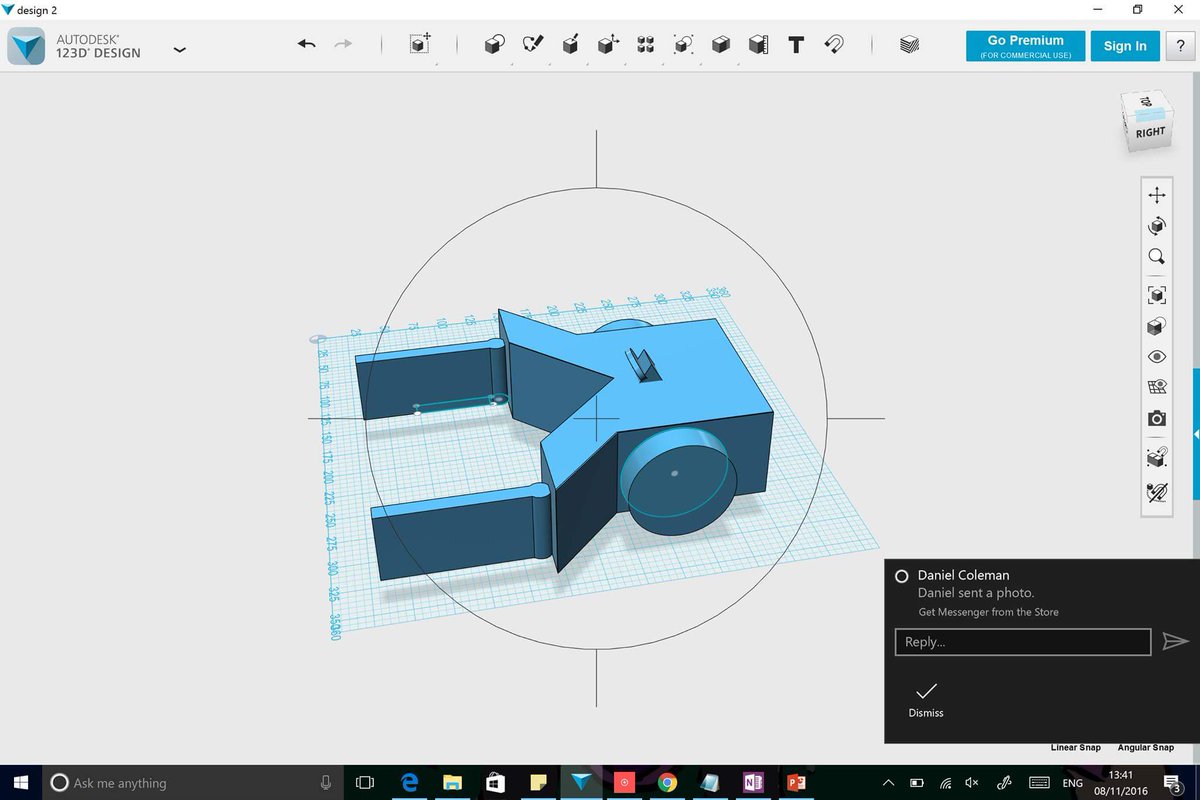 DesignAutoMecha's tweet image. Week 7:
We continued to focus on the design of the robot, concentrating on how the robot will look and operate once construction begins.