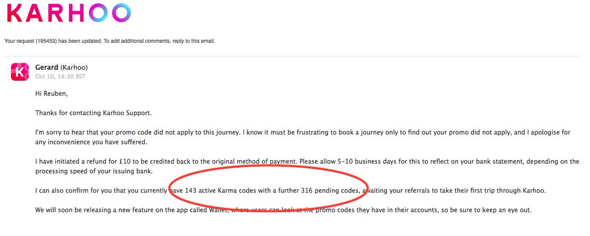Not <a href="/karhoo/">Karly Hood</a>! I was making a dent on my £4,590 of credit! |On a serious note, sad to see what was apparently a great team now on the job hunt