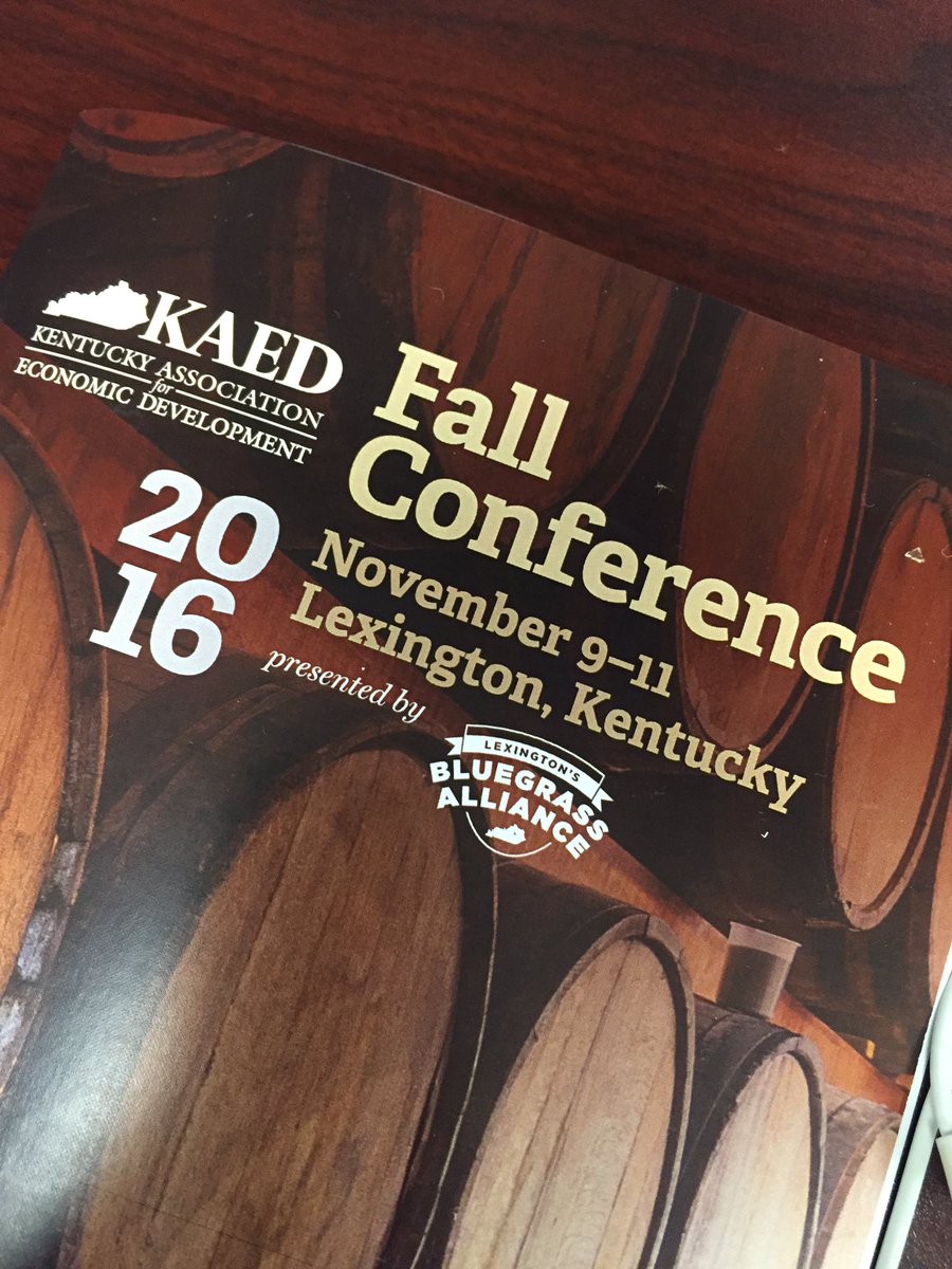 KAEDonline's tweet photo. 1 day away from the KAED Fall Conference! Register onsite at the Hyatt downtown Lexington, don't miss our best conference yet! #kaedfall16 https://t.co/8jIDoPRTVr