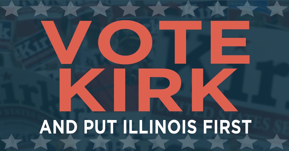 markkirkhq's tweet photo. Look up all the polling info you need to know at this link: https://t.co/UAT8pZmZUD #ilsen https://t.co/nG3SCHZlff
