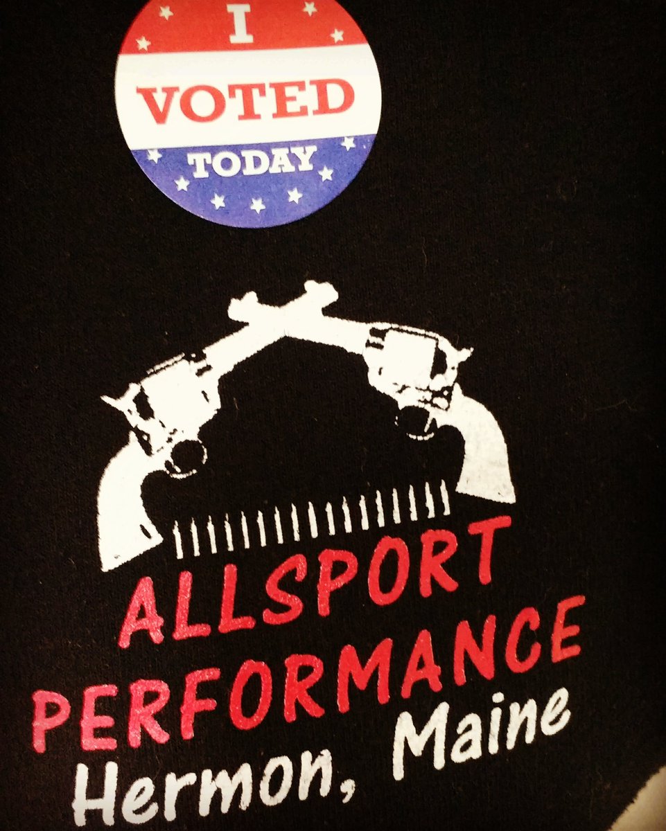 MaineGunDealer's tweet photo. Voted today. #maine #hermonmaine #bangormaine #noon3 #ubcbadforme #maineelection #maineelections #maineelection2016 #heybangor https://t.co/NH5r70WgAx