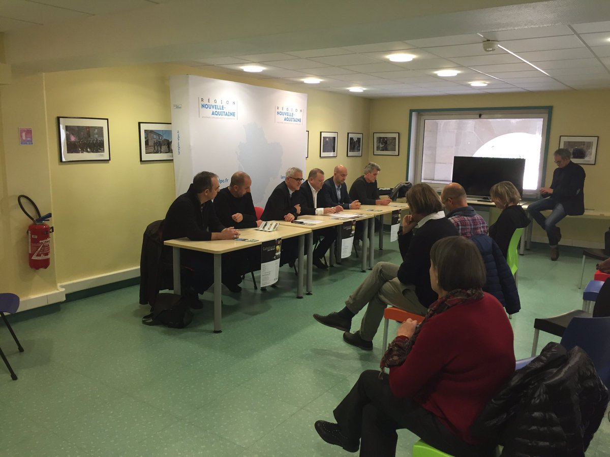 Construire pour demain dans le cadre du mois du doc c'est aujourd'hui à Limoges <a href="/ericcorreia/">Eric N. Correia</a> <a href="/NvelleAquitaine/">Nouvelle-Aquitaine</a> <a href="/les_yeux_verts_/">Les Yeux Verts</a>  <a href="/F3Limousin/">France 3 Limousin</a>