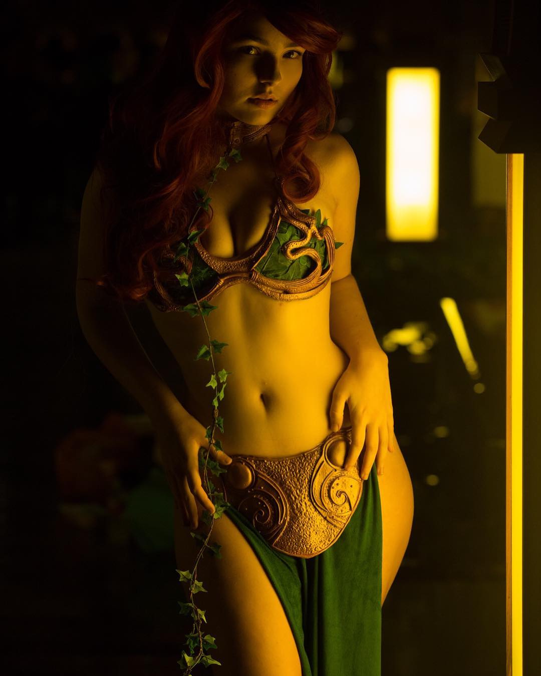 Lovely Cosplay on X: Slave Poison Ivy by OMGcosplay -  t.co7btA0GdGOp t.coXZszDblmun  X