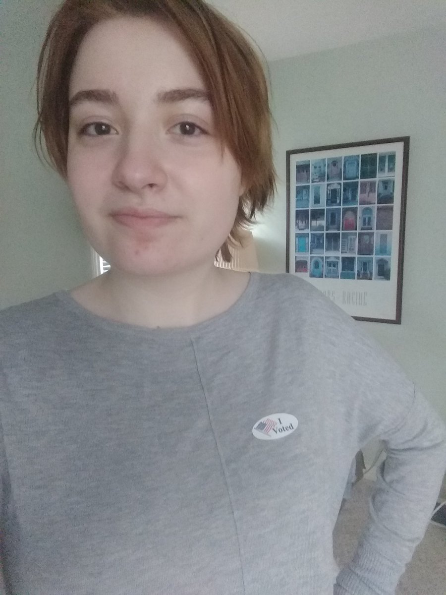 kalrayne's tweet photo. There's a first time for everything #firstvote16 #ElectionDay #ImWithHer https://t.co/aTzgwgT6kV