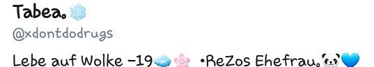 ReZosFanpage's tweet photo. @xdontdodrugs WAS? Owo Die Ehefrau folgt nicht der FP ? https://t.co/X6x2lJXKDW