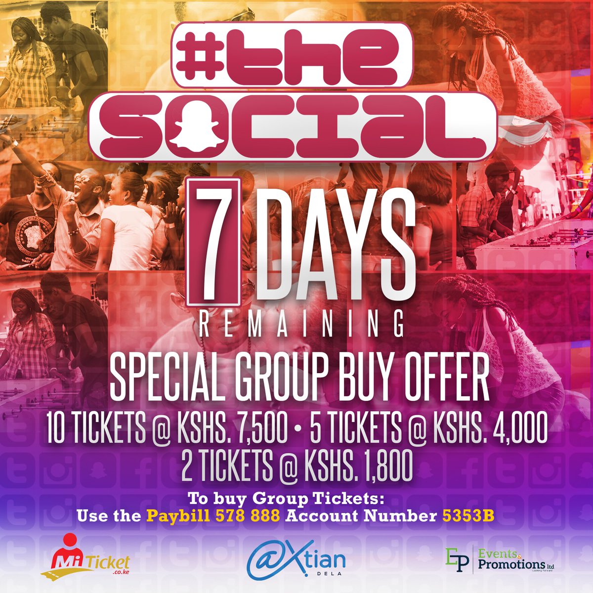 Hey #GainWithXtianDela Fam! Can't wait to see you guys at #theSOCIAL on 3rd Dec at the Arboretum Gardens! The Biggest Social Media Event!!