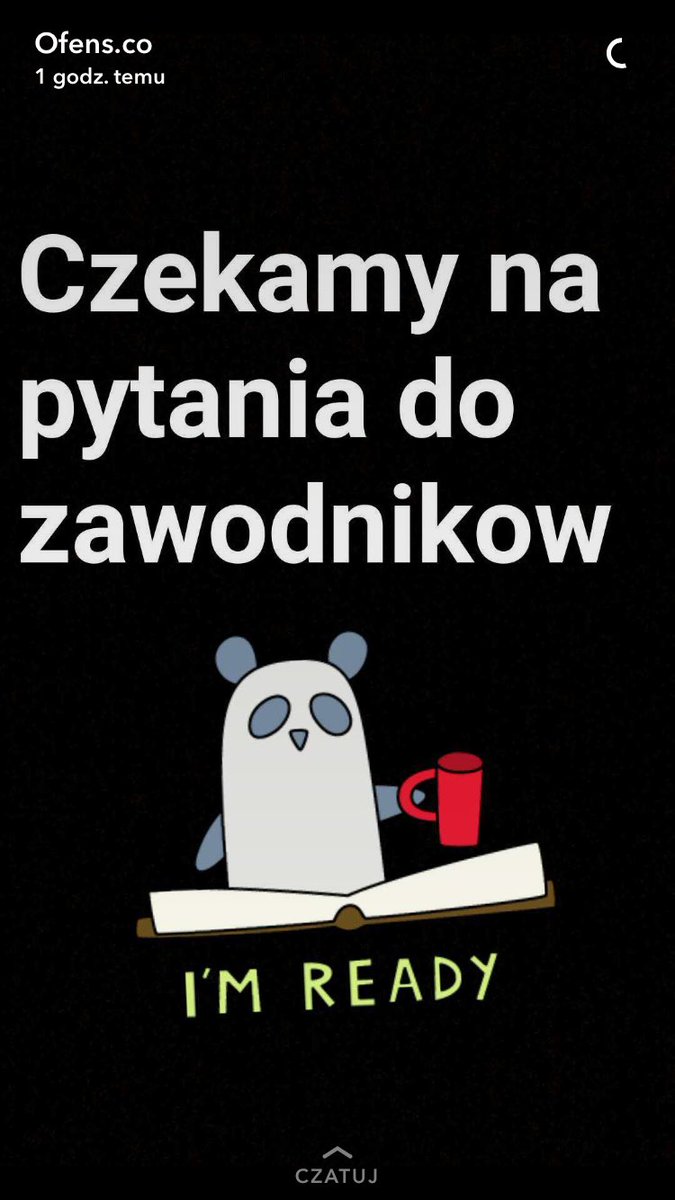 Zadawajcie pytania na snapie do <a href="/grusznic/">Karol Gruszecki</a> i Przemka Zamojskiego. Chetnie odpowiedzą. #plkpl

Snap: ofens.co