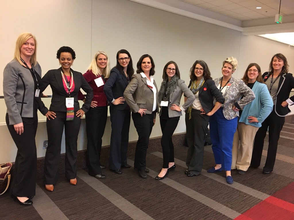 AmandaAspenson's tweet photo. #pantsuits at the #aiamnconv #aiamnwia https://t.co/WD2X7GW6yS