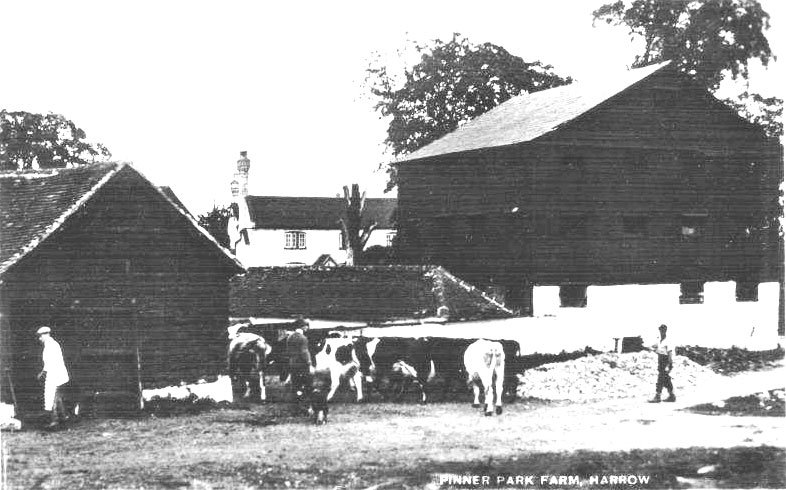 Pinner Park Farm before the Granary was moved to <a href="/HeadstoneManor1/">Headstone Manor & Museum</a> 

Courtesy of G Roberts

Find more at ow.ly/sRbn305YYVP