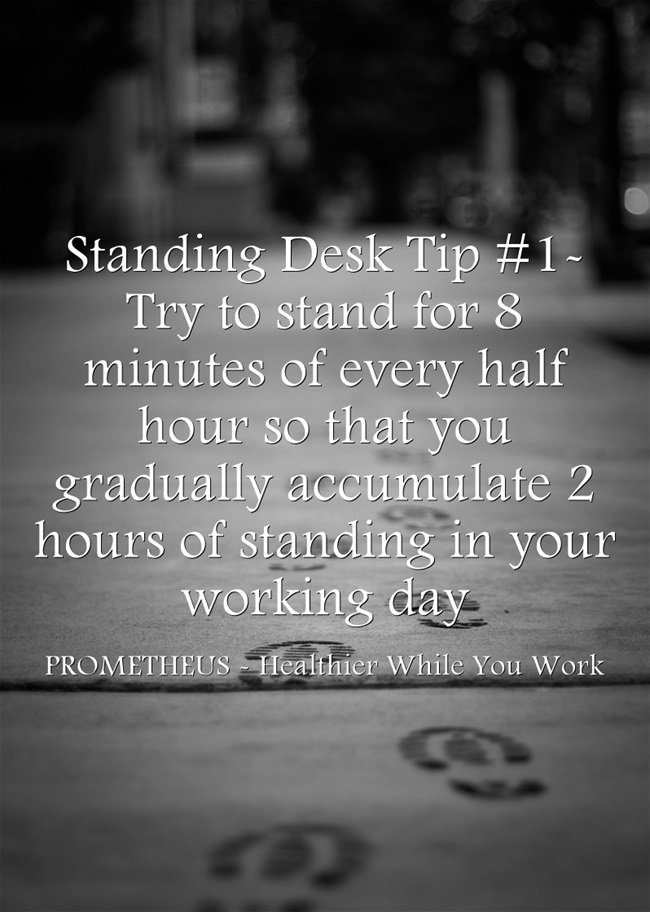 AbtFacesPhysio's tweet image. #StandingDesk Tip 1 - Try to stand for 8 minutes each half hour of your day #sitless #standmore #movemore #doitwithgreatposture