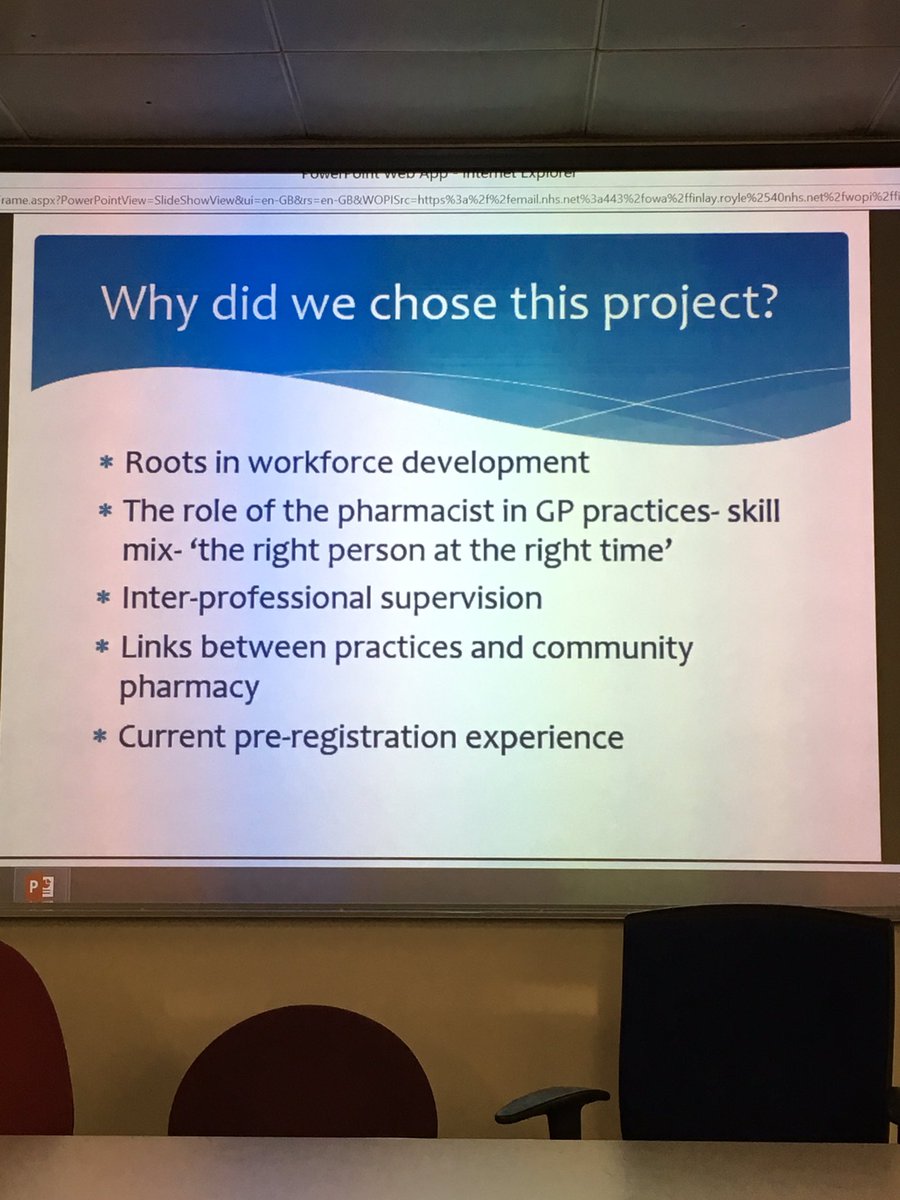 Pre-Regs in GP Practice - Jacqui #darzifellow explains why she choose her project - better integration across healthcare #GPpharmacists