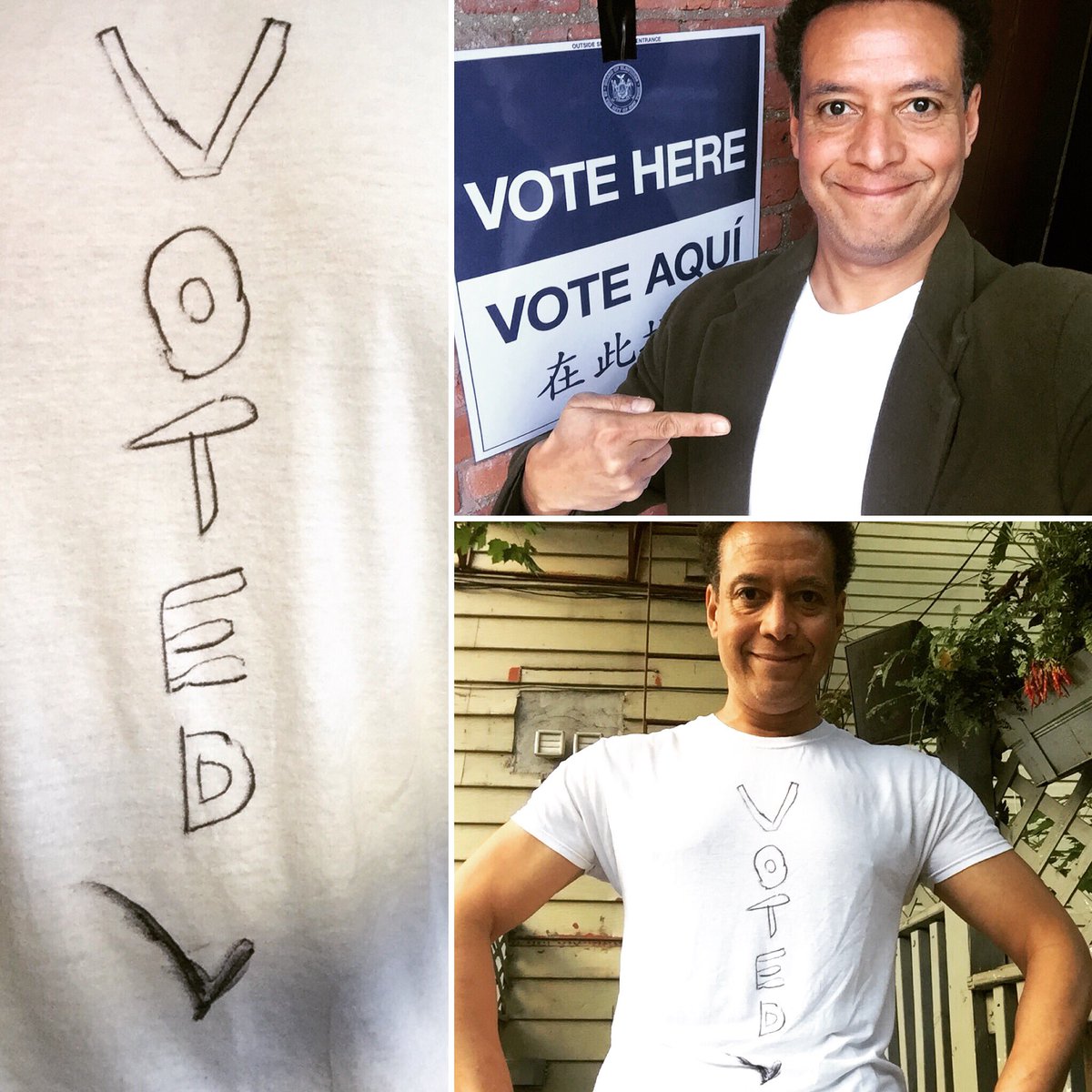 Noelyourhost's tweet image. I voted! And they ran out of stickers. So... #MyVote2016 #election2016 #iVoted #voted