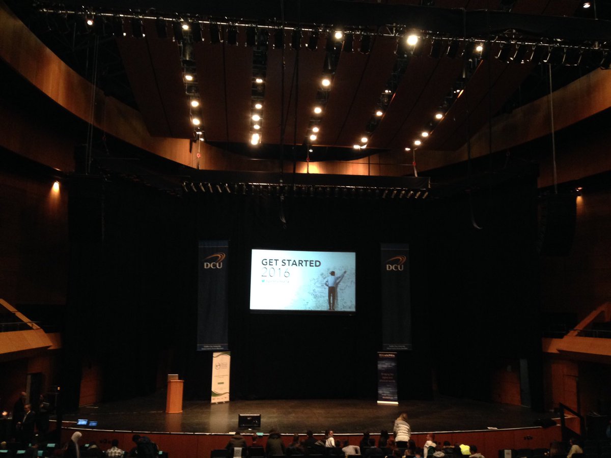 Iversns's tweet image. #getstarted16 @DublinCityUni