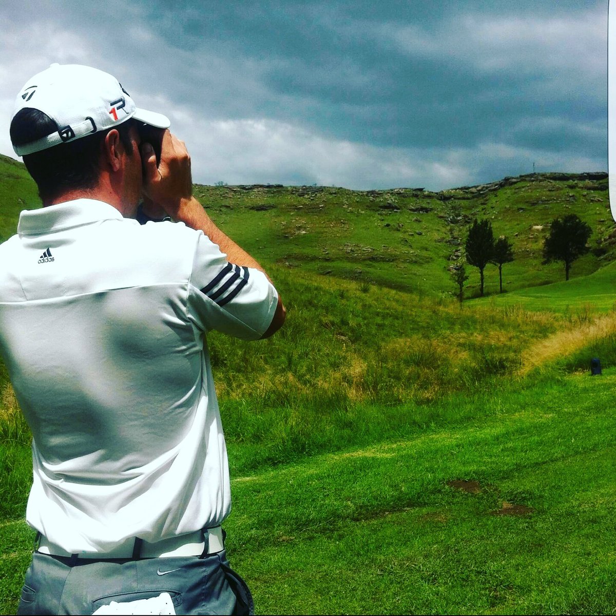 ChrisRosey8's tweet photo. Best tool ons the golf course! #bushnell #taylormade #golf #adidasgolf #nikegolf #southafrica #pgaevent #pgaofsa #adidassa https://t.co/RlceCjzotn