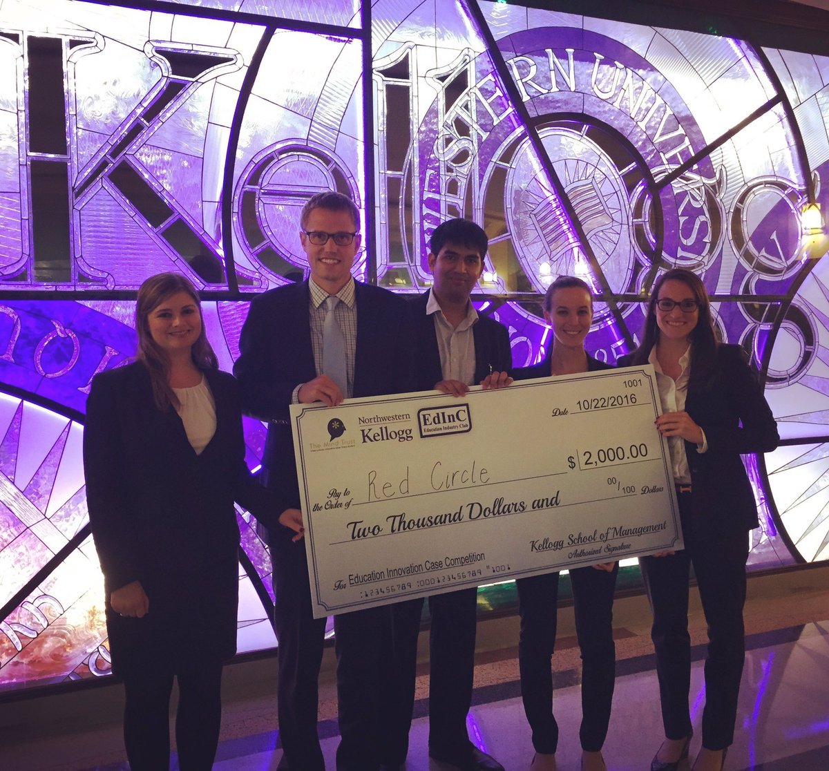 KelloggNetImp's tweet photo. Bravo to the Ed Case Comp winners for creating a #student bill of rights to boost accountability in #district &amp; #charter schools https://t.co/kIL4yN1wkm