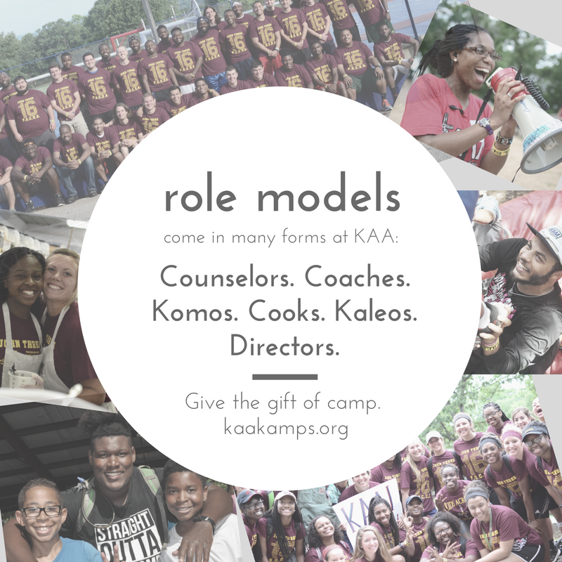KAAKamps's tweet photo. Remember, no matter what your role, you are modeling behavior for someone. We take that to heart at KAA! #Rolemodels #GiftsofCamp #KAAUKNOW https://t.co/KnUikxilFp