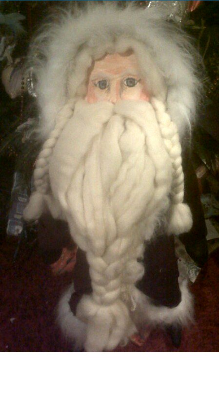 Make your own large folkart Santa ,with me , in the lovely small world theatre #workshops @theatrbydbychan <a href="/CreativeCardi/">Creative Cardigan</a> <a href="/FLEatmarket/">FLEat</a>