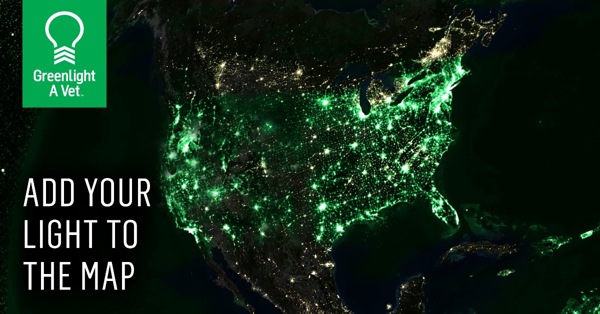 ScottyMcCreery's tweet photo. Light up the U.S &amp; support Greenlight A Vet change a light 2 green, like &amp; share this post Visit https://t.co/n1TLFQj1K6 #GreenlightAVet #ad https://t.co/asdpLItkMD