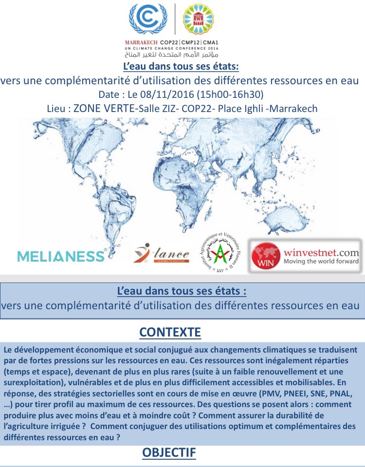weact_cop22's tweet photo. 08/11/2016 cop22 marrakech https://t.co/5M0m5XDNwP