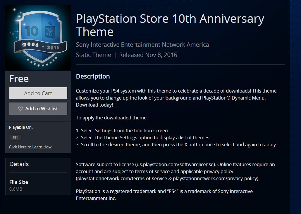 Playstation Store Dynamic - PS3 Themes