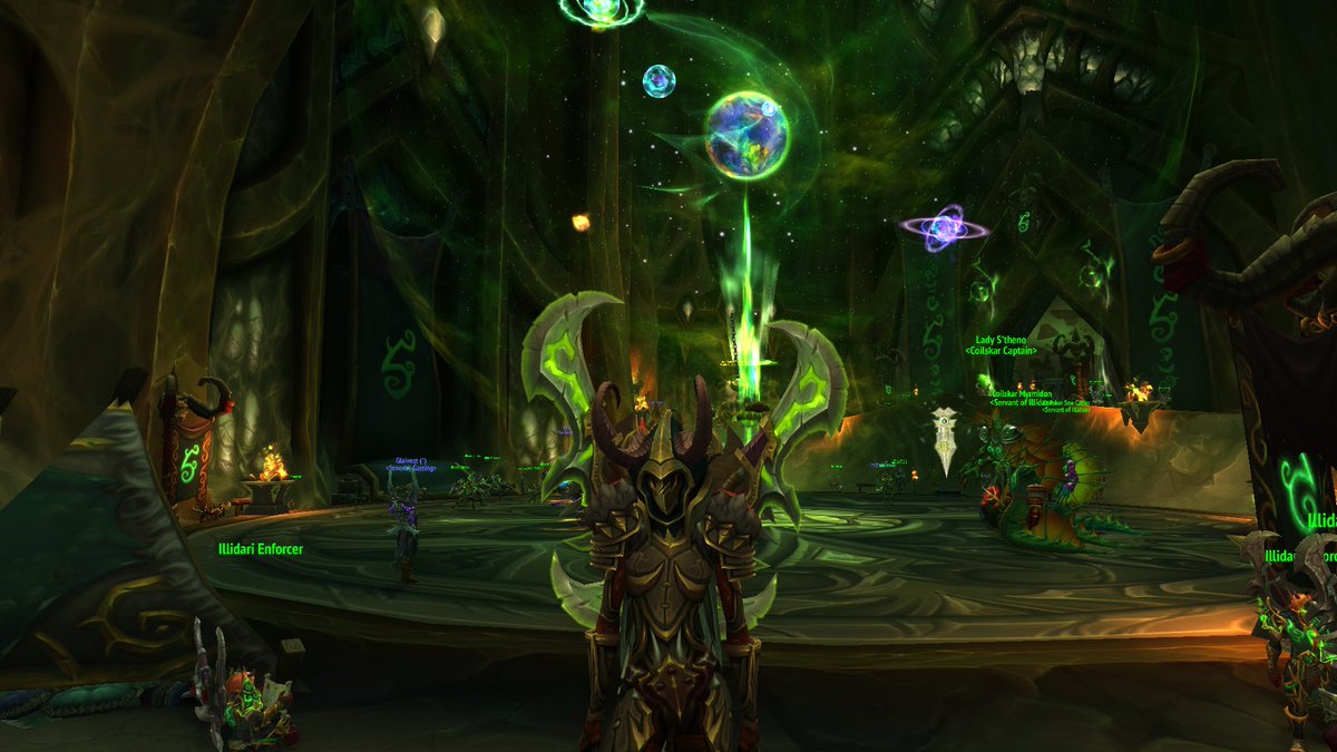 Cinematicwow's tweet photo. Nythadan in the class hall, #WorldofWarcraft #DemonHunter https://t.co/f7Hf9gOEnb
