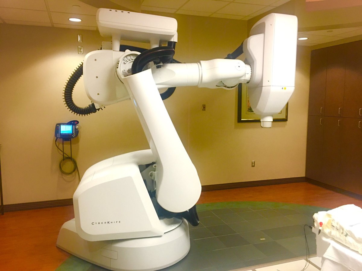 Biomedbrain's tweet image. I just love the name of this #linearaccelerator #cyberknife