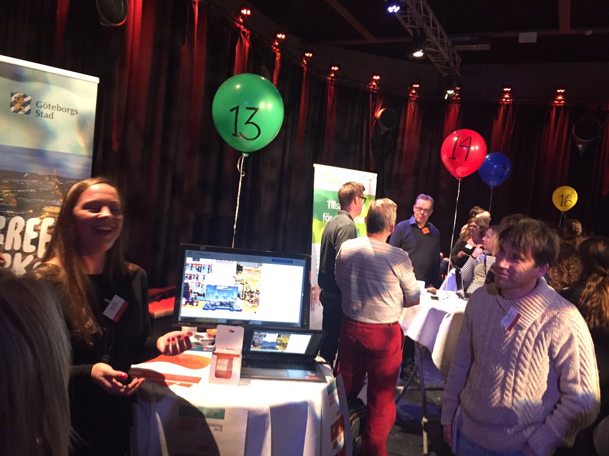 Den hr workshopen med speed-dejting r ett exempel p hur vi skapar mtesplatser och frutsttningar fr nya samarbeten, sger Camilla Rolfsman, Tillvxt turism Gteborg & Co
