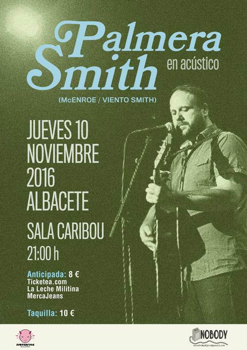 Este jueves hay plan en #Albacete <a href="/PalmeraSmith/">Palmera Smith</a> (<a href="/McEnroe_Banda/">McEnroe_Banda</a> , <a href="/VientoSmith/">Viento Smith</a>) en <a href="/salacaribou/">Sala Caribou</a>  revistaindie.com/noticias/palme… #NosGustaLaMusica