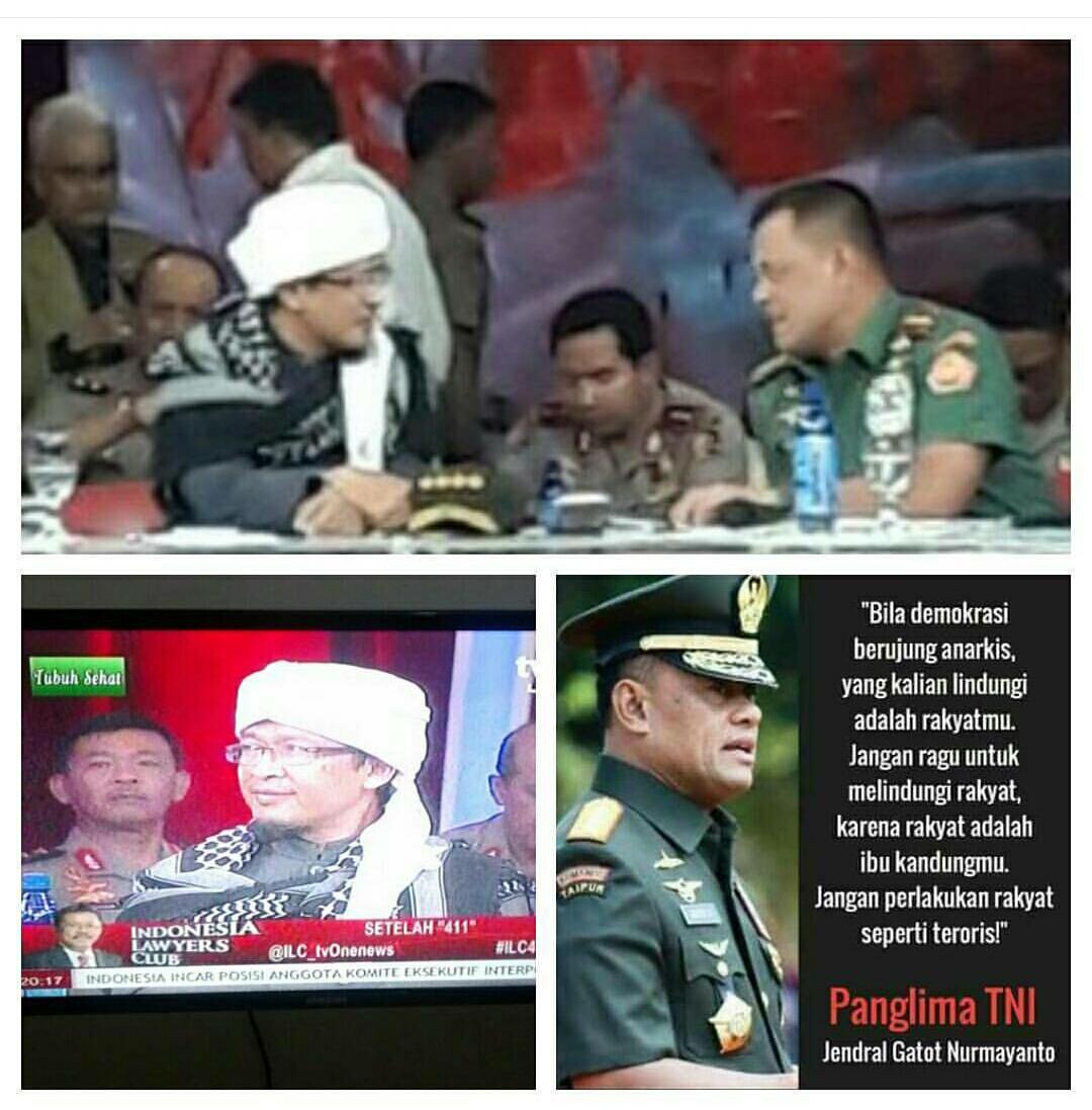Barakallah buat <a href="/aagym/">Abdullah Gymnastiar</a> dan <a href="/GeneralGatot/">GatotNurmantyo</a>  .. #ILC411