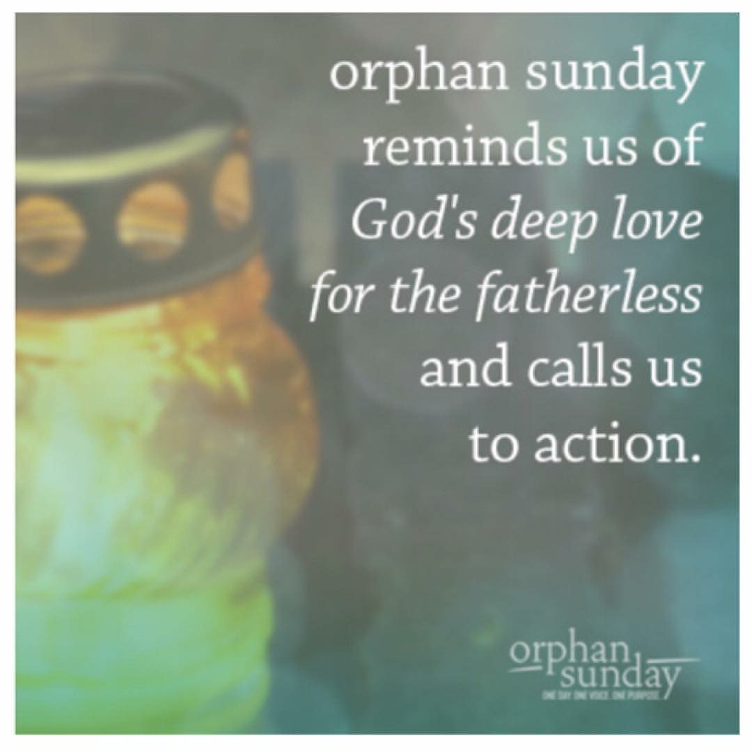 This Sunday! Is your church participating? #OrphanSunday2016
