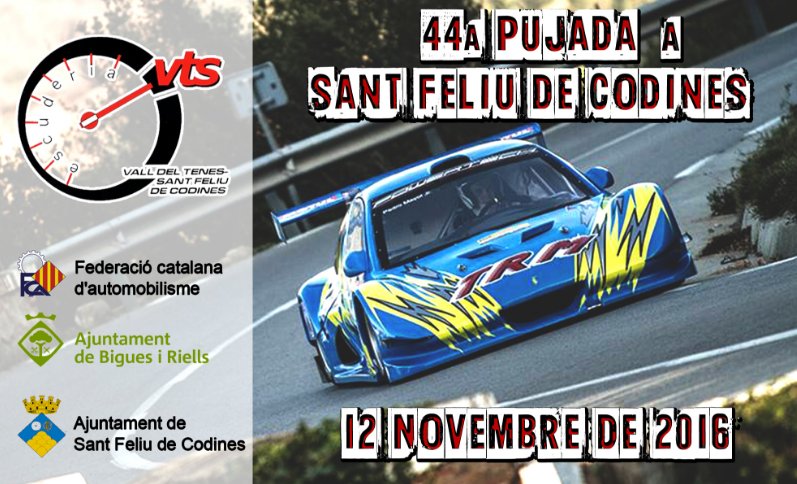 Tot a punt per a la mítica Pujada a Sant Feliu de Codines, que arriba aquest any a la seva edició número 44. <a href="/c_muntanya/">C.Catalunya Muntanya</a>