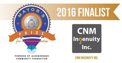 ABQMayorsPrize's tweet image. Congratulations again to #MayorsPrize #finalist @CNMSTEMulus Ingenuity, Inc.! 2 days till the winner announcement! #Entreprenuership