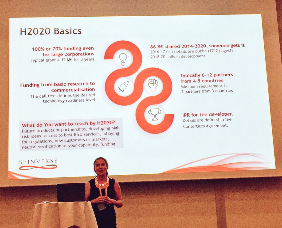 yc_felin's tweet photo. Advice to corporation:"You decide how you share IPR together" Laura Koponen @Spinverse #irsummit2016 @EU_H2020 #funding #makebusiness https://t.co/LiUpGT4vM8