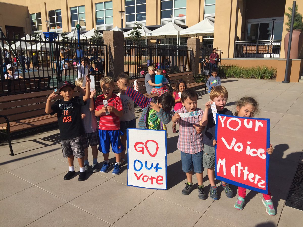 A very important message from our #KinderCampaign project! #yourvoicematters #govote