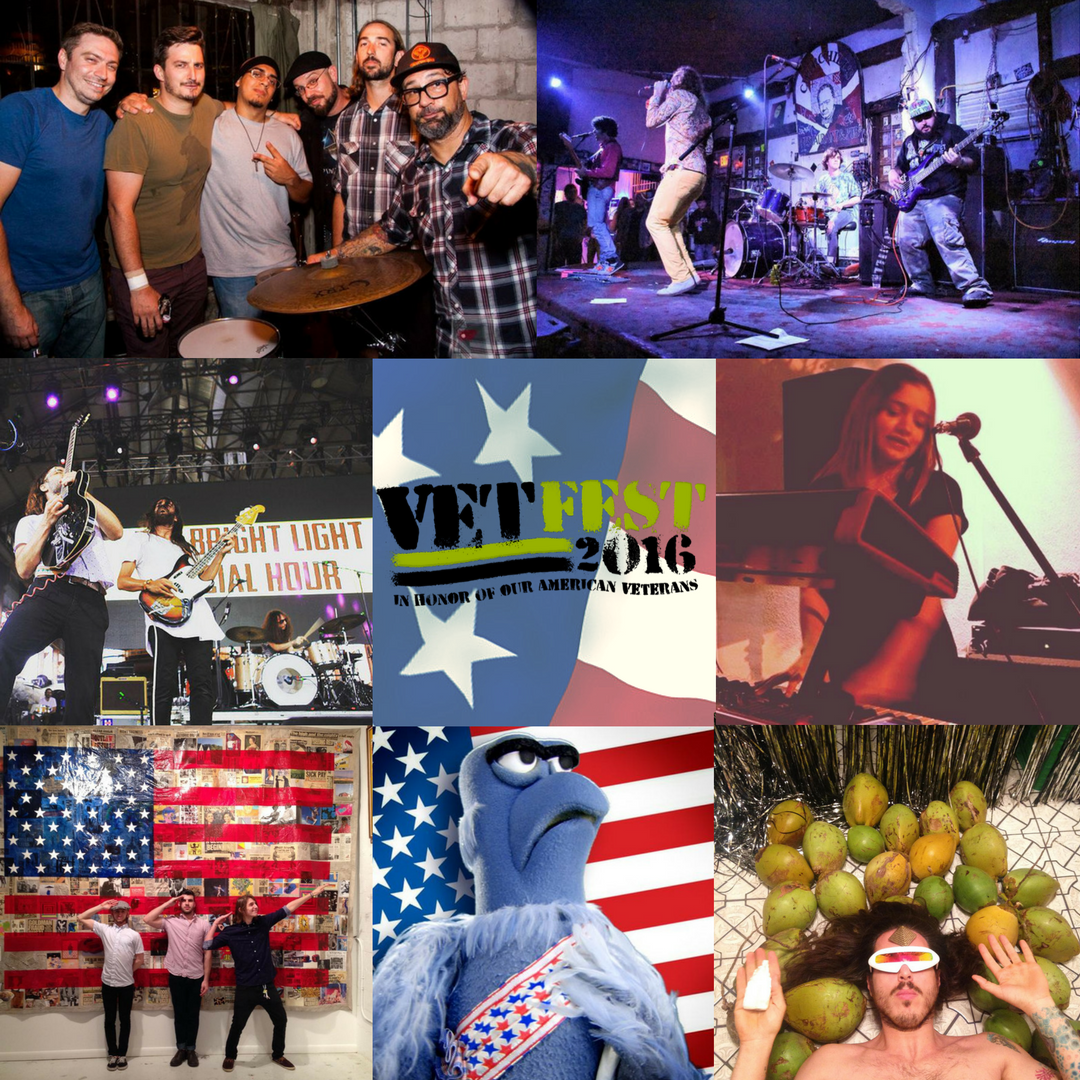 VetFestMiami's tweet photo. This Friday: @tblsh @SunGhostsBand @JUKEbluesband @chantilmusic @spacekamel @ottovonschirach &amp; MORE at #VetFest2016! https://t.co/WA3CJaq3hN https://t.co/wllA3VI2bL