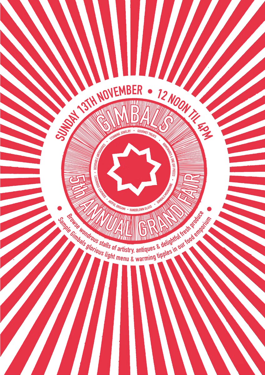 Don't forget Gimbals Grand Fair this Sunday, 12 til 4pm! Browse stalls of artistry, antiquities &amp; fresh produce #gimbals #Christmasshopping