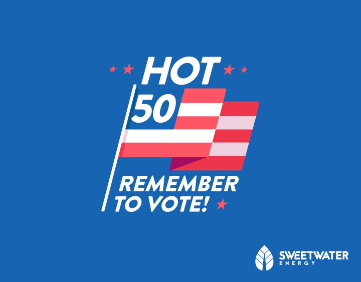 SweetH2OEnergy's tweet image. It&apos;s Election Day! Get out there and vote! #bdigest #DigestHot50 #thehot50