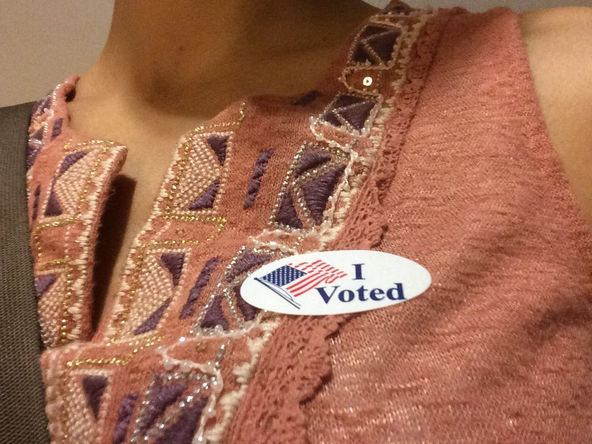 wondersyd's tweet photo. #iVoted #ImWithHer #ImWithTWWW https://t.co/14QRJrsJHG