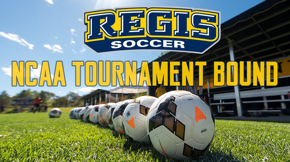 Regis Rangers (@regisrangers) on Twitter photo <a href="/RegisMensSoccer/">Regis Men's Soccer</a> is NCAA Tournament Bound after hearing their name in the selection show bit.ly/2fXNEZT #RangerUp #TourneyTime <a href="/RegisMensSoccer/">Regis Men's Soccer</a> is NCAA Tournament Bound after hearing their name in the selection show bit.ly/2fXNEZT #RangerUp #TourneyTime