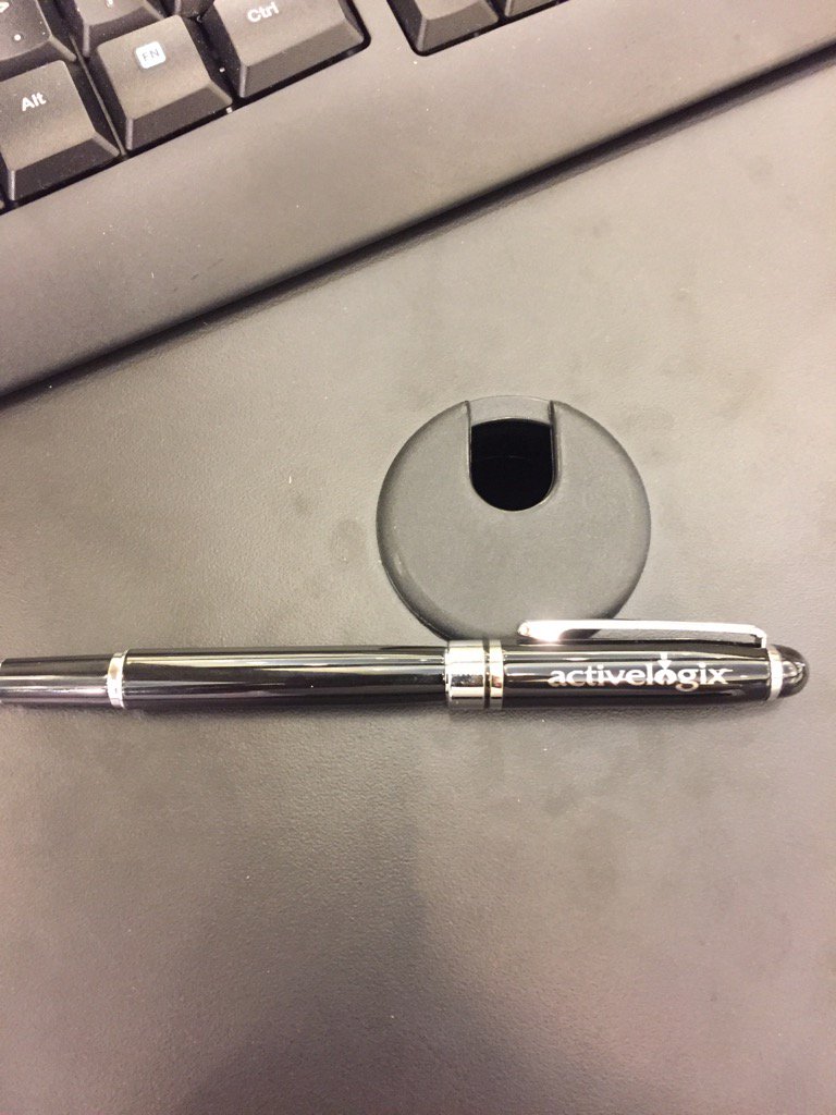 activelogix's tweet image. ALX Sponsor Pen and #periscopedashboard are hits at Energy2016 Symposium